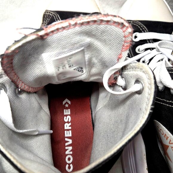 Converse All Star Move Boys Color Pop Platform Sneakers Size 6 Black & Pink Salt - Picture 8 of 9